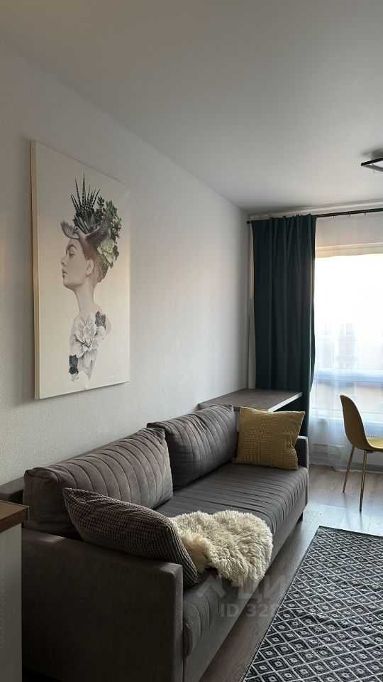 1-комнатная квартира, 38,3 м²