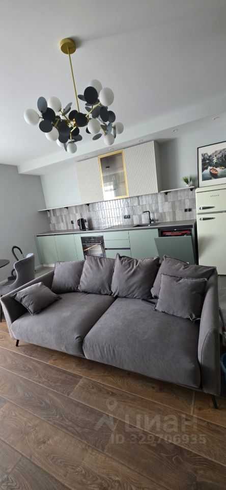 1-комнатная квартира, 54 м² — фотография 2