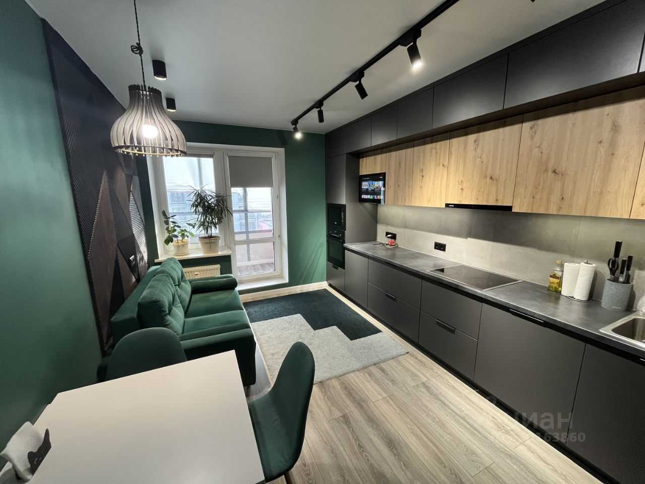 1-комнатная квартира, 36,8 м²