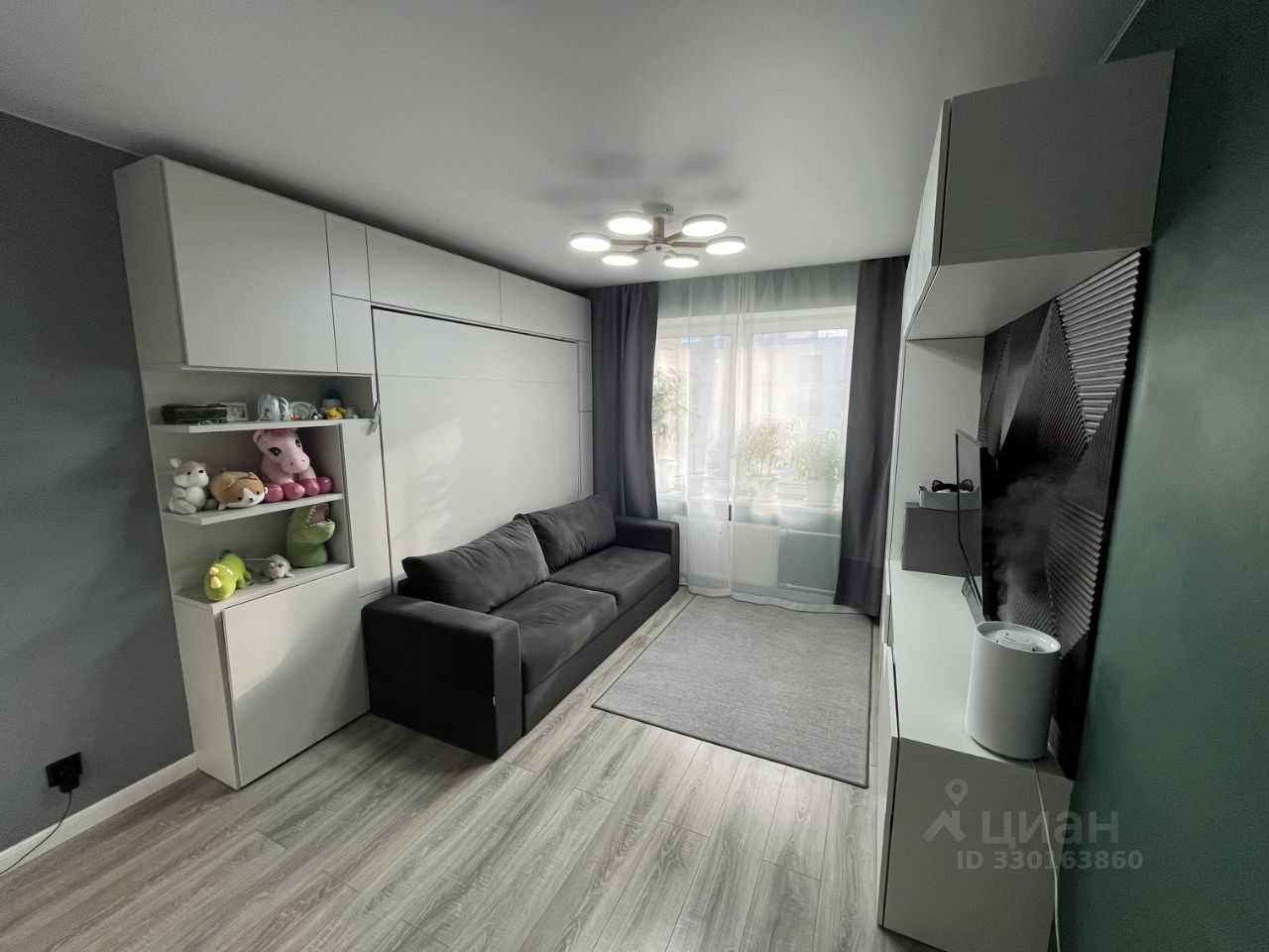 1-комнатная квартира, 36,8 м² — фотография 3