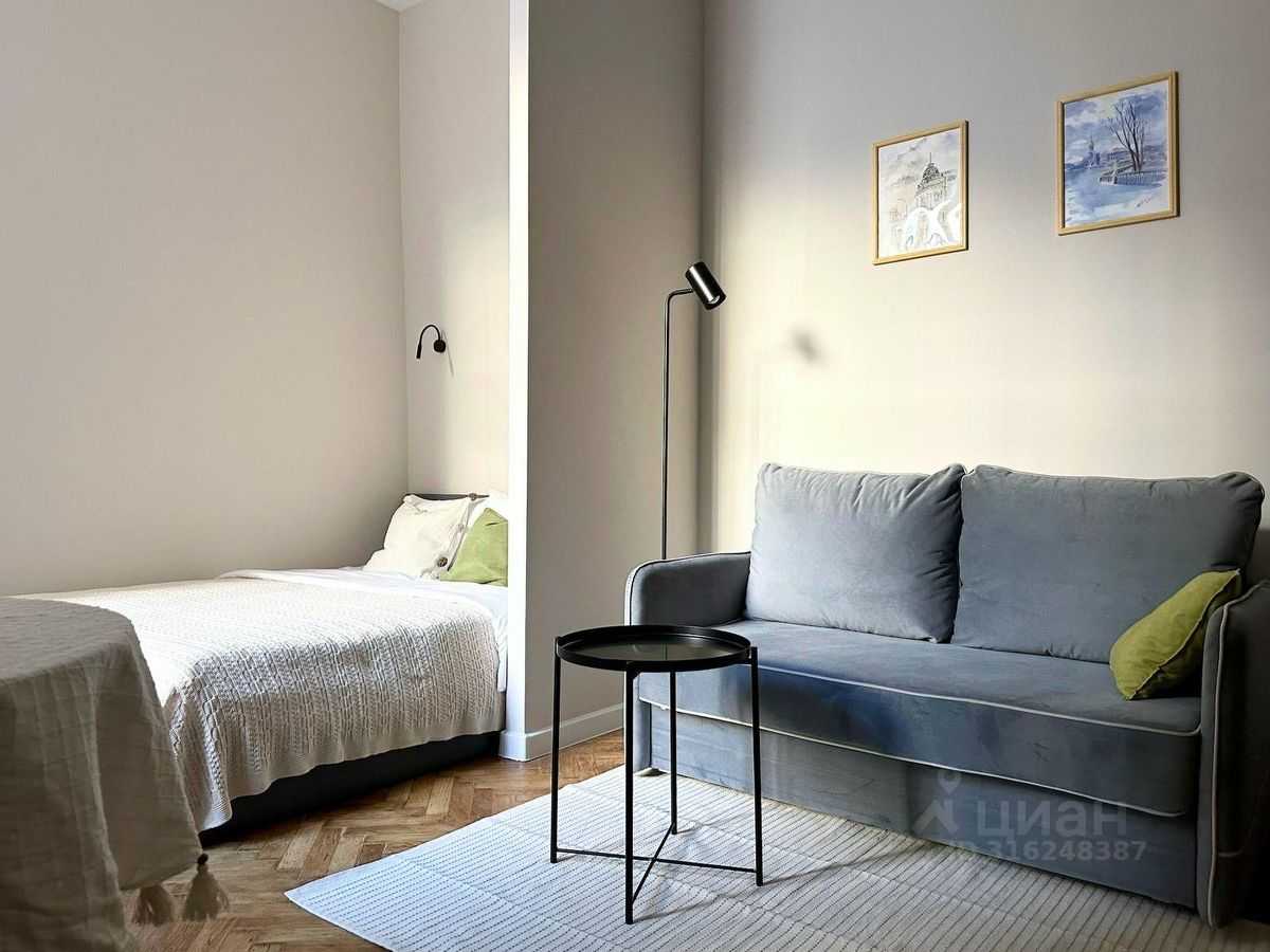 1-комнатная квартира, 27,5 м²