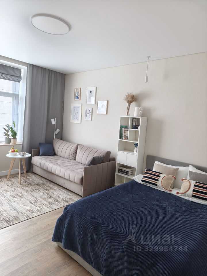 1-комнатная квартира, 35 м²