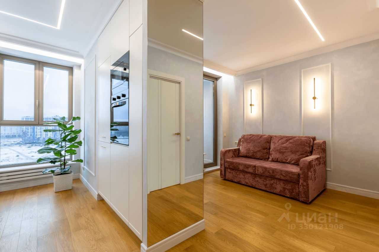 1-комнатная квартира, 30,1 м² — фотография 3
