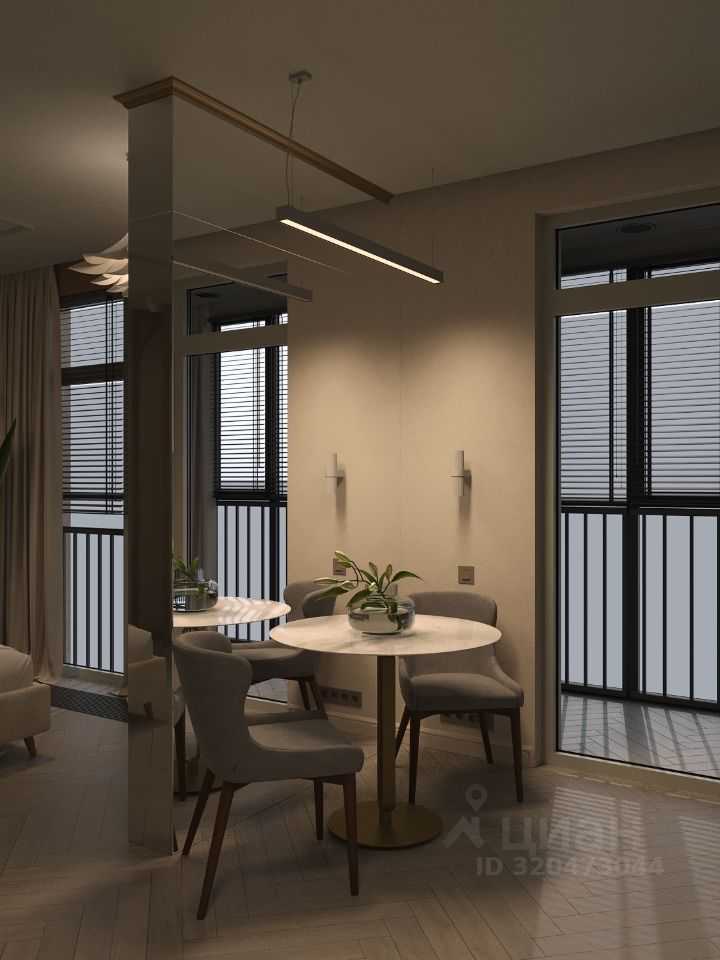 1-комнатная квартира, 45 м² — фотография 3