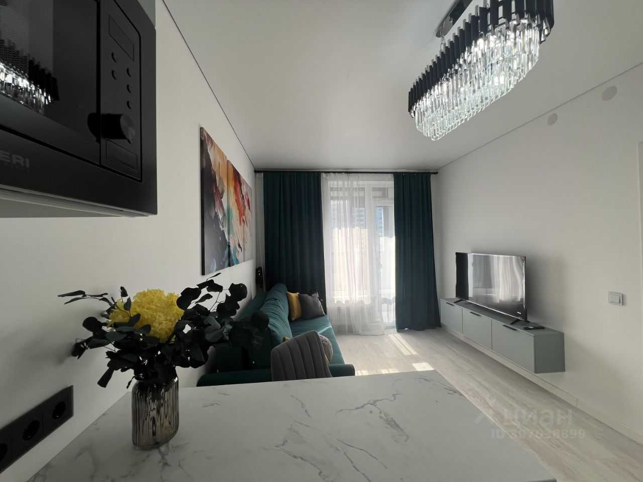 1-комнатная квартира, 38 м² — фотография 3