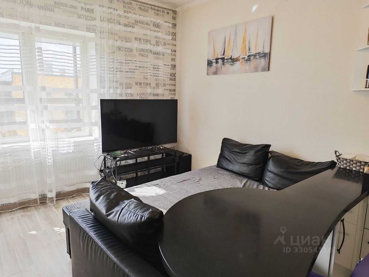 1-комнатная квартира, 42 м²