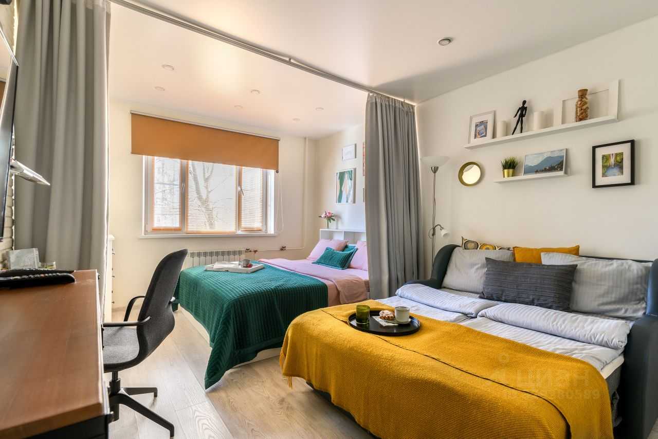 1-комнатная квартира, 39,5 м² — фотография 3