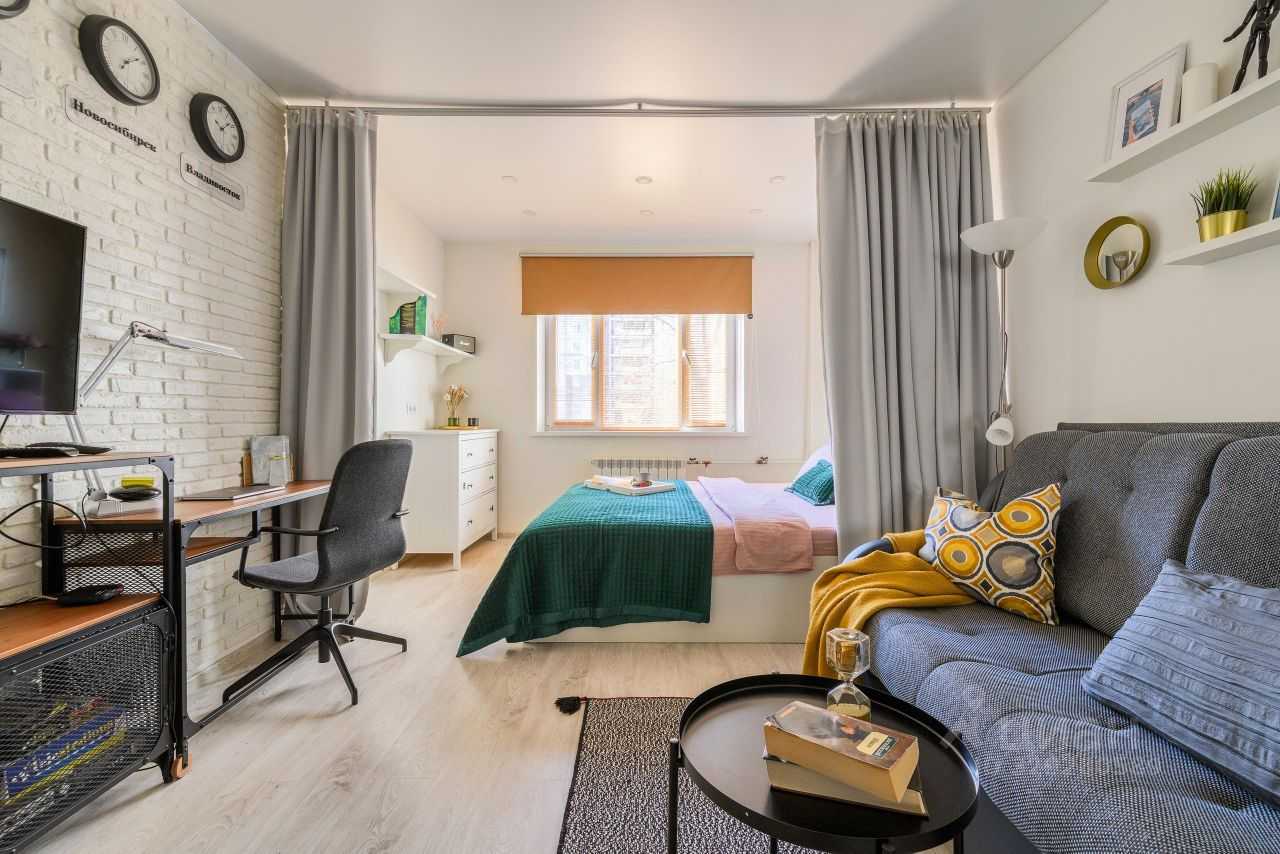 1-комнатная квартира, 39,5 м²
