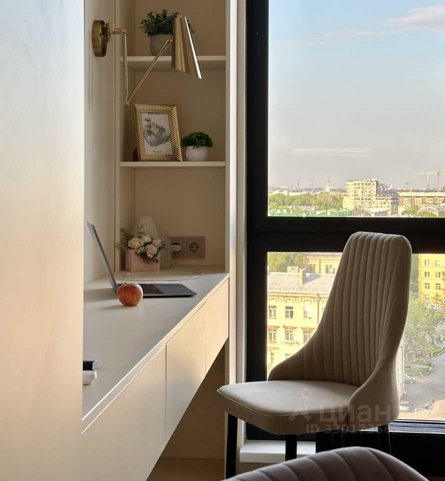 1-комнатная квартира, 34,6 м²