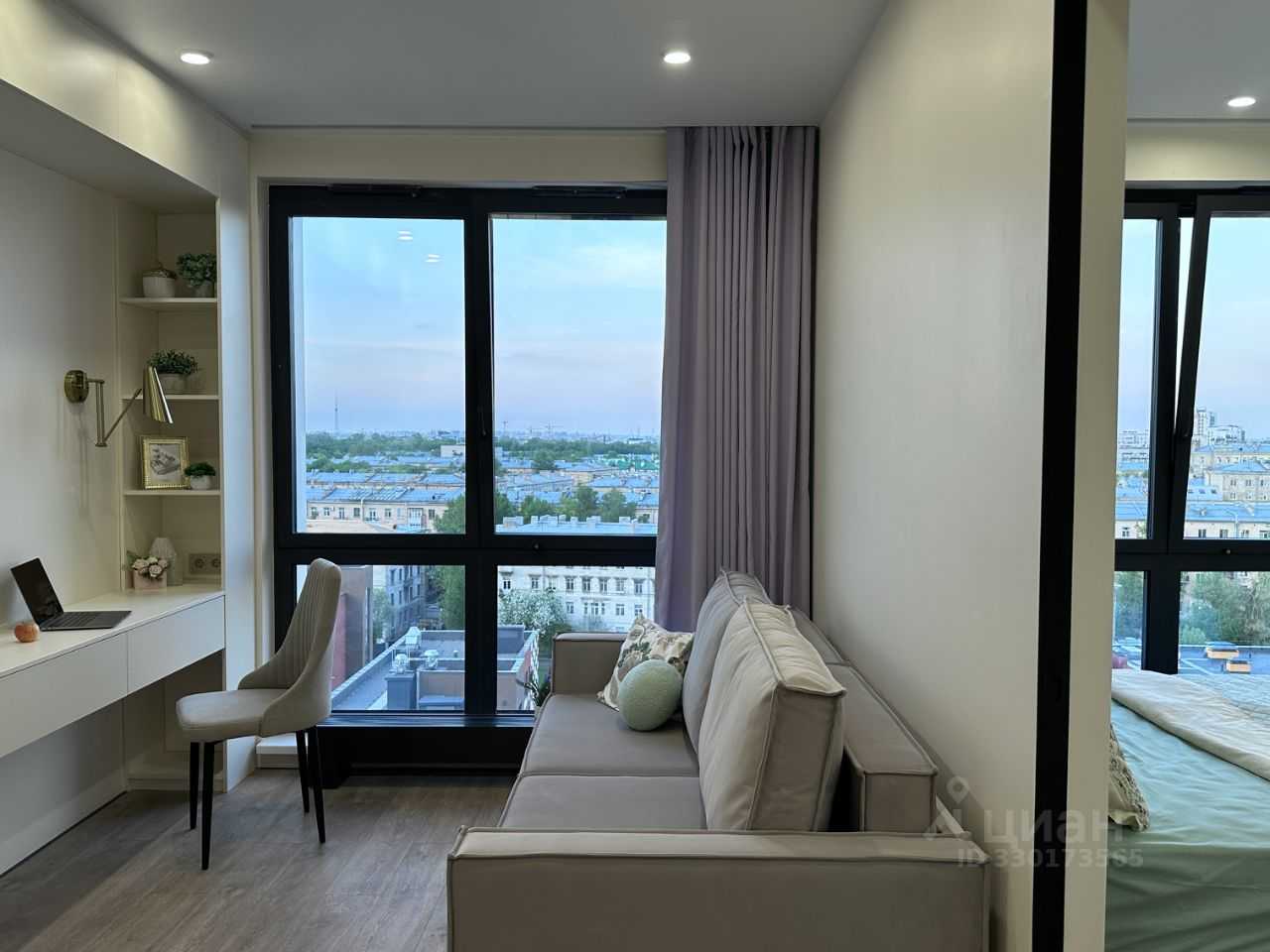1-комнатная квартира, 34,6 м² — фотография 3