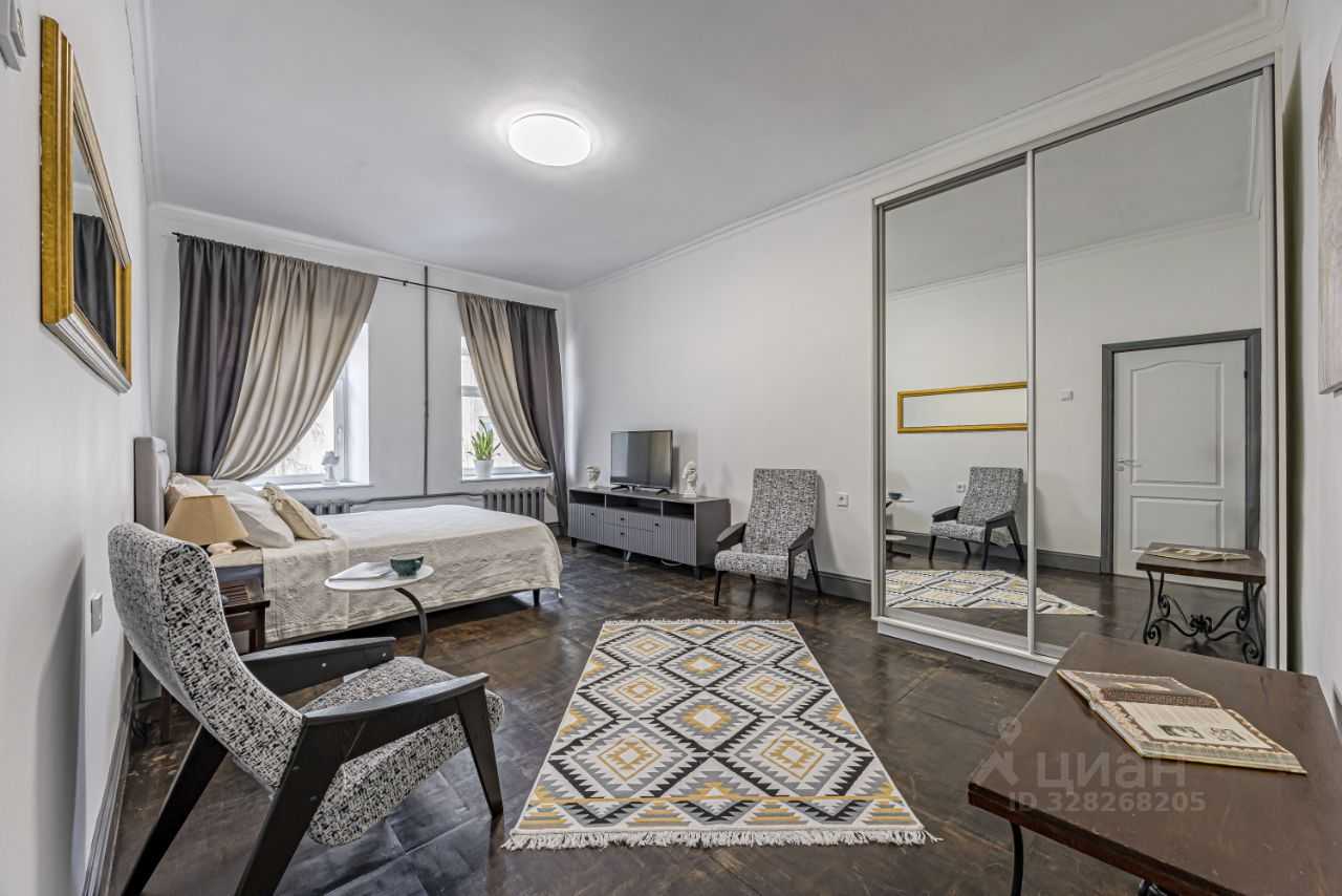 1-комнатная квартира, 48,9 м² — фотография 2