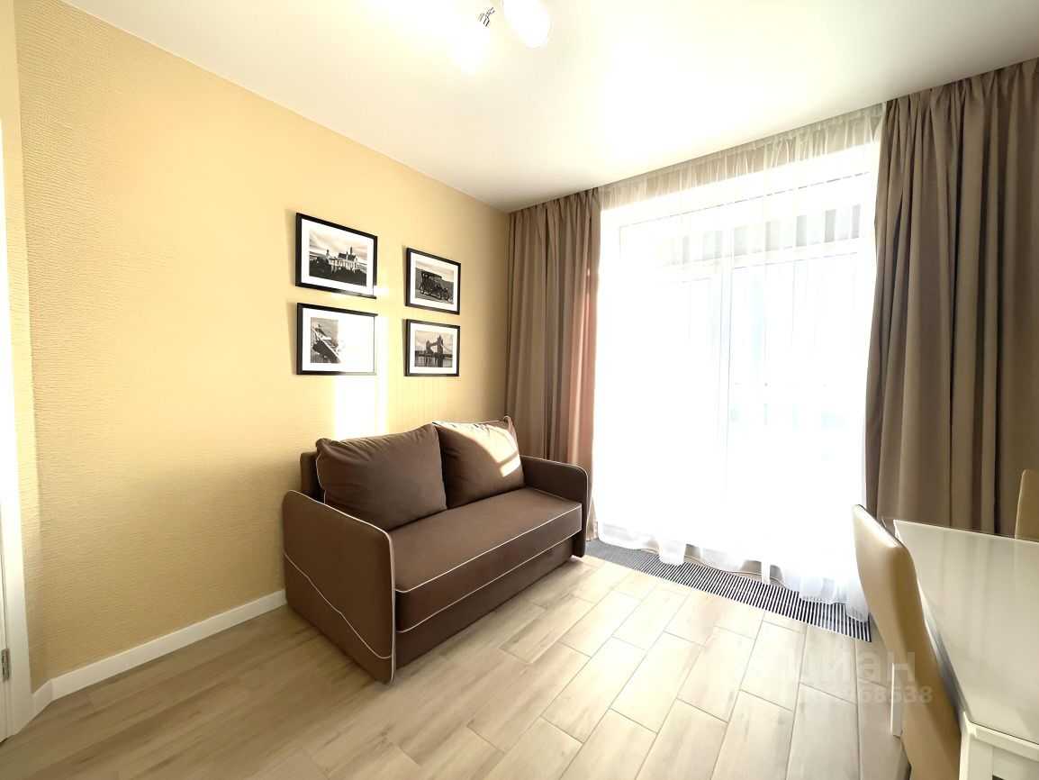 1-комнатная квартира, 35,1 м²