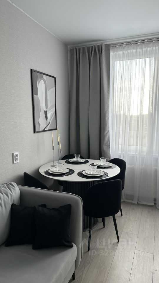 1-комнатная квартира, 42,8 м²