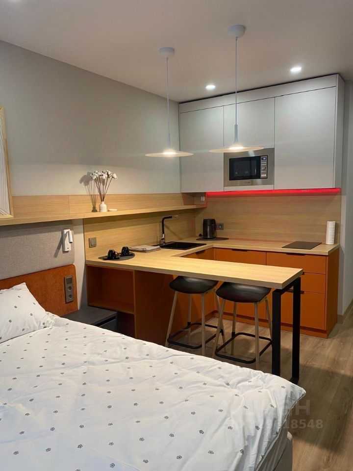 1-комнатная квартира, 27 м²