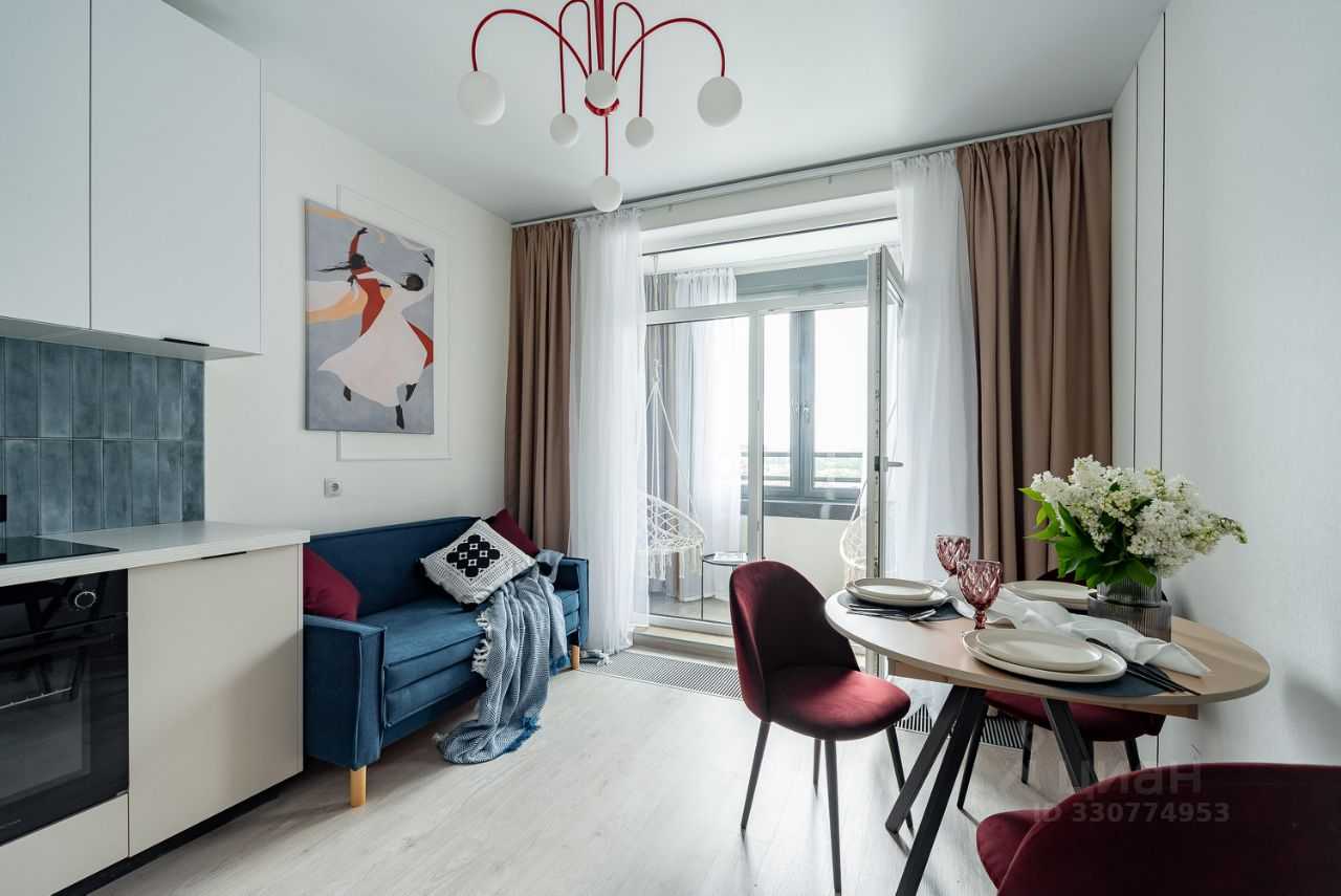 1-комнатная квартира, 36,7 м² — фотография 2
