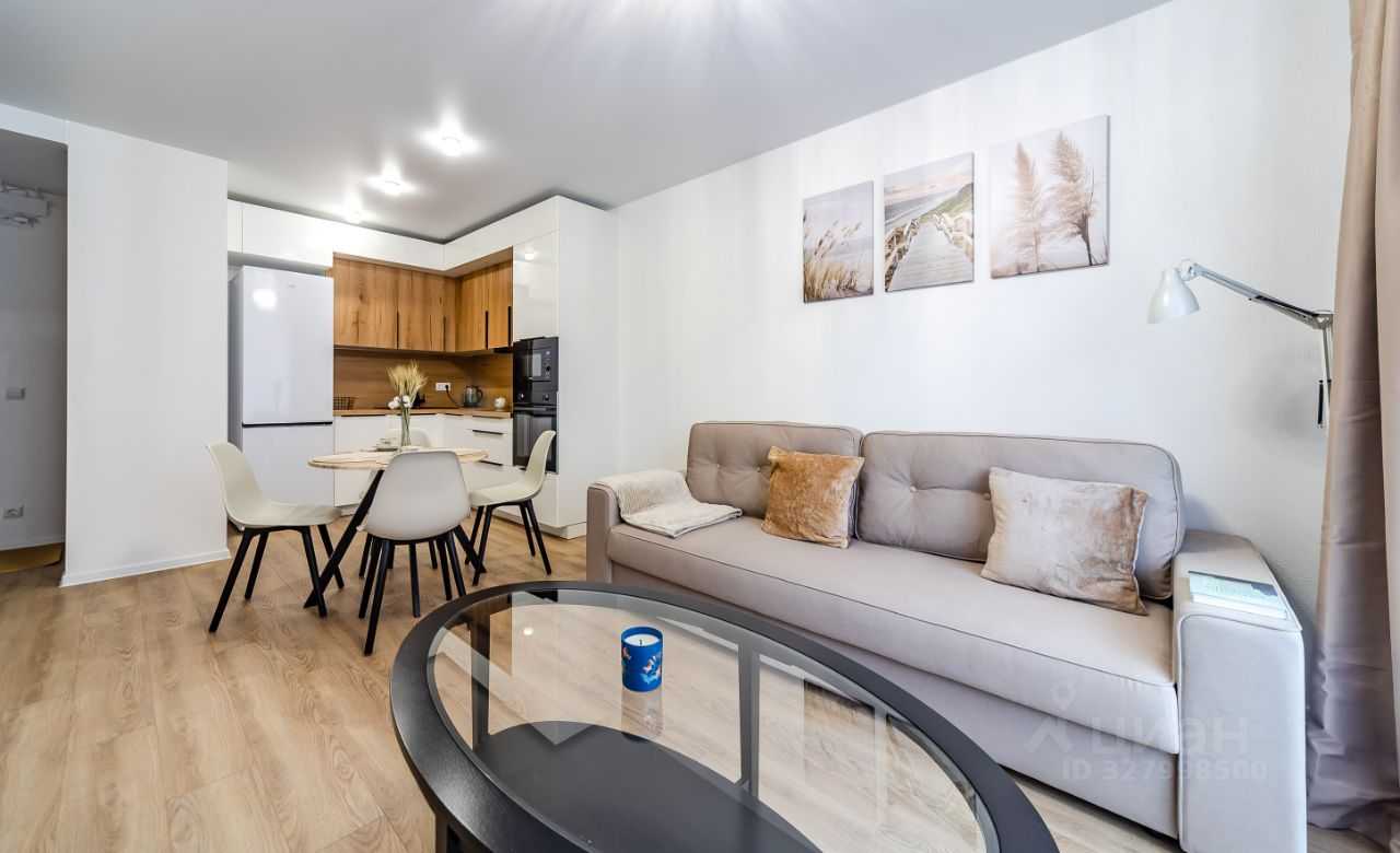 1-комнатная квартира, 39,3 м² — фотография 3