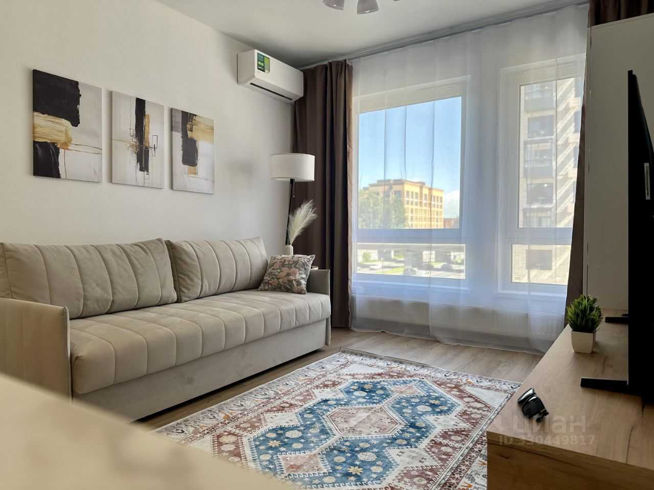 1-комнатная квартира, 37 м² — фотография 2