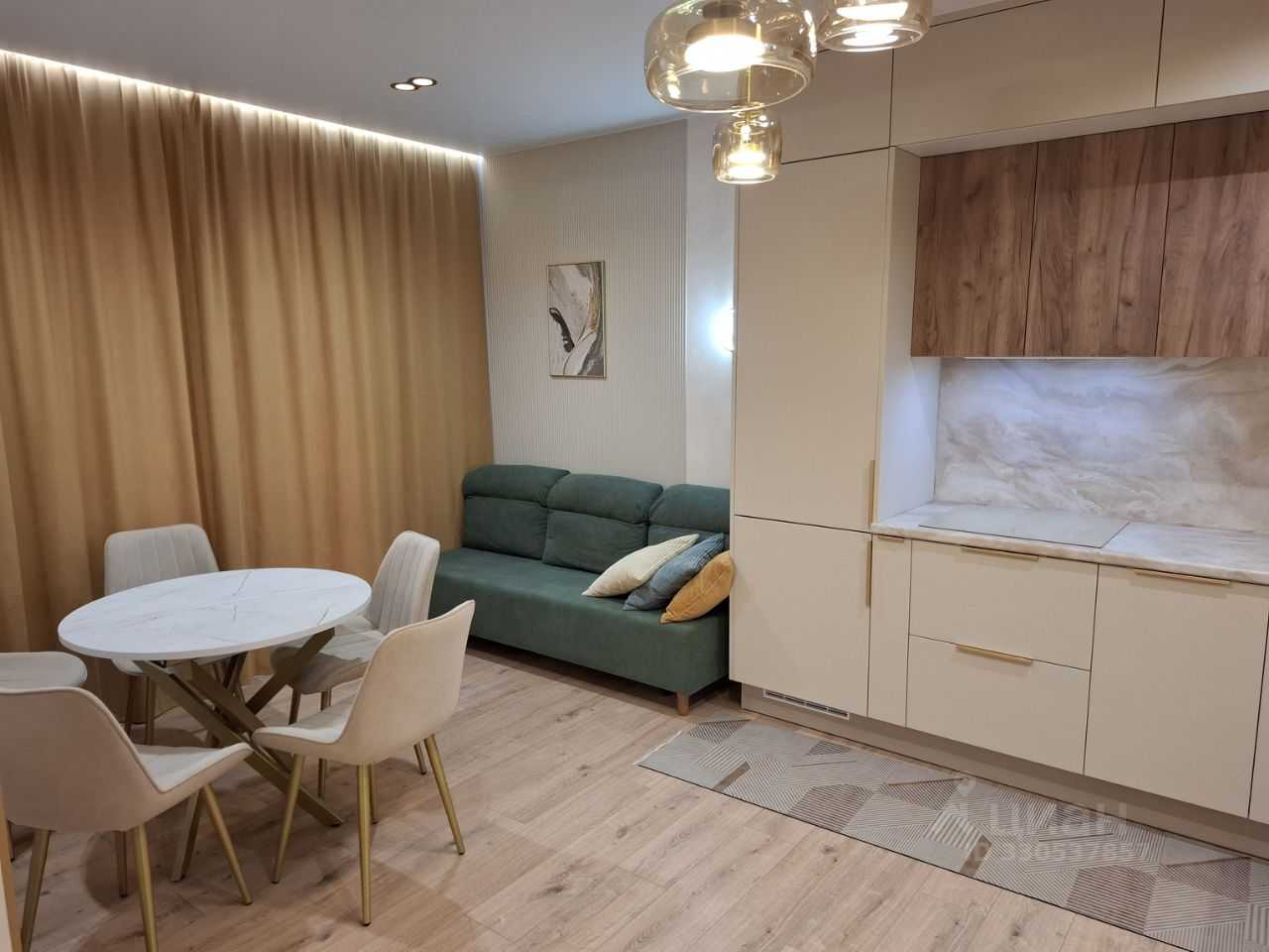 2-комнатная квартира, 68,6 м²