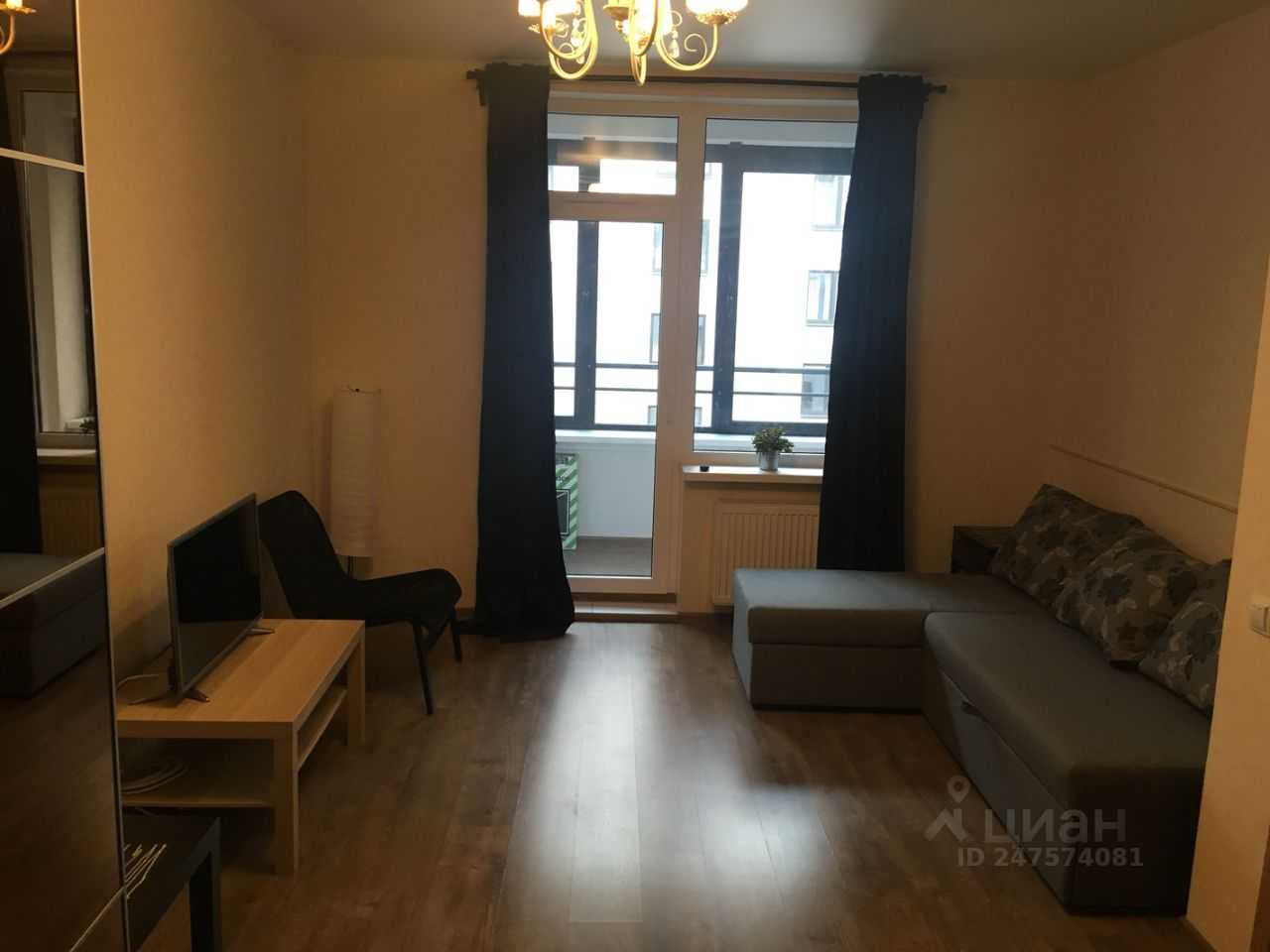 1-комнатная квартира, 44 м² — фотография 3
