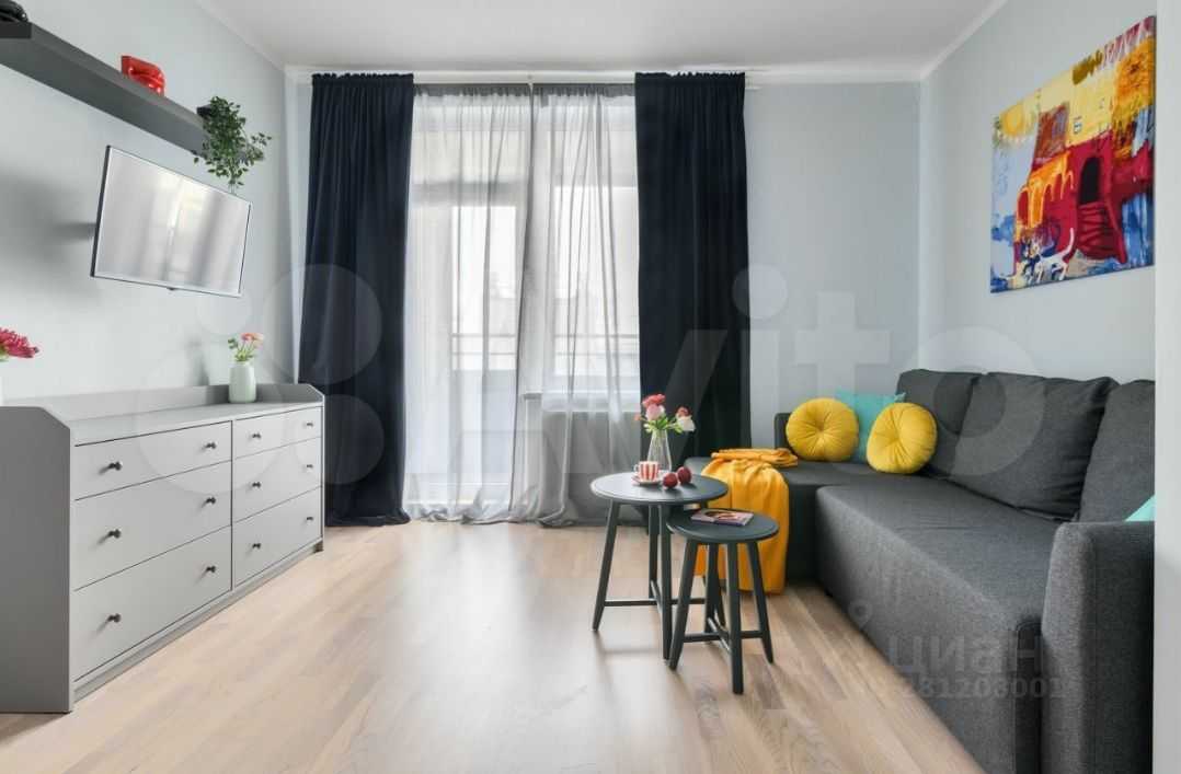1-комнатная квартира, 41 м² — фотография 2