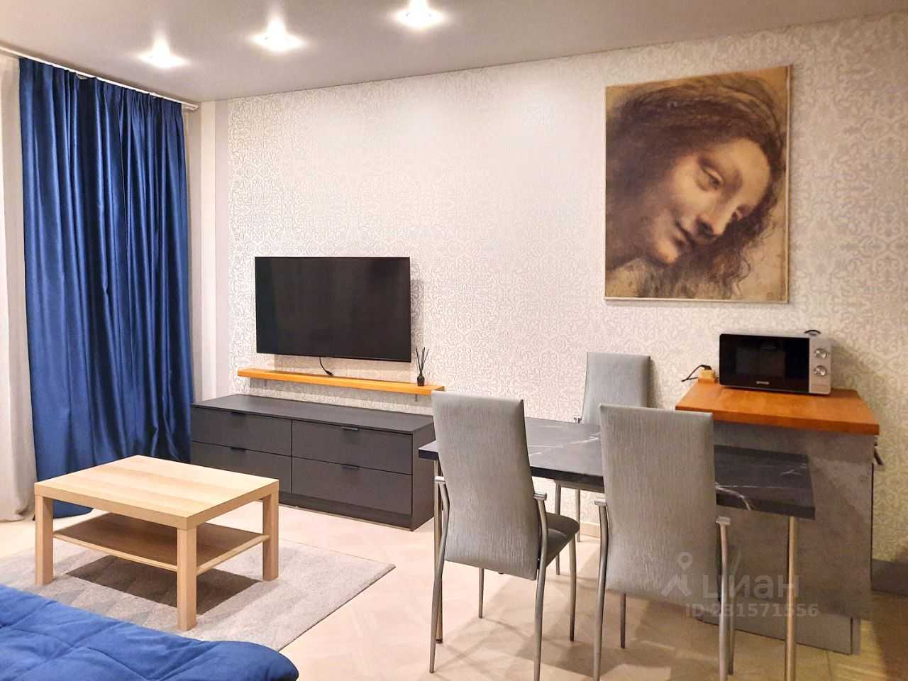 1-комнатная квартира, 43 м² — фотография 2