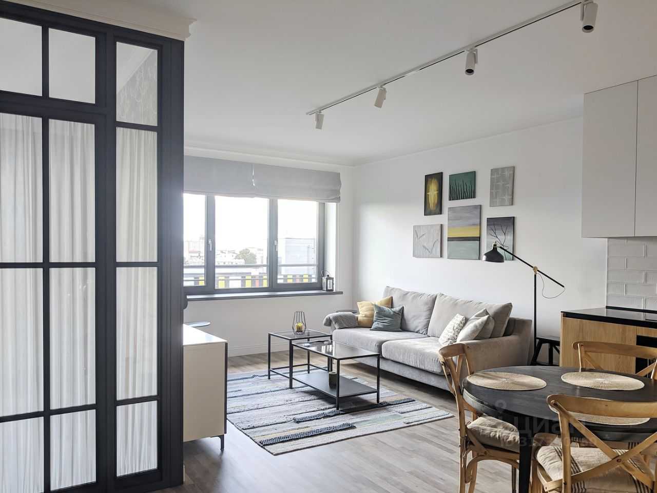 1-комнатная квартира, 45 м²