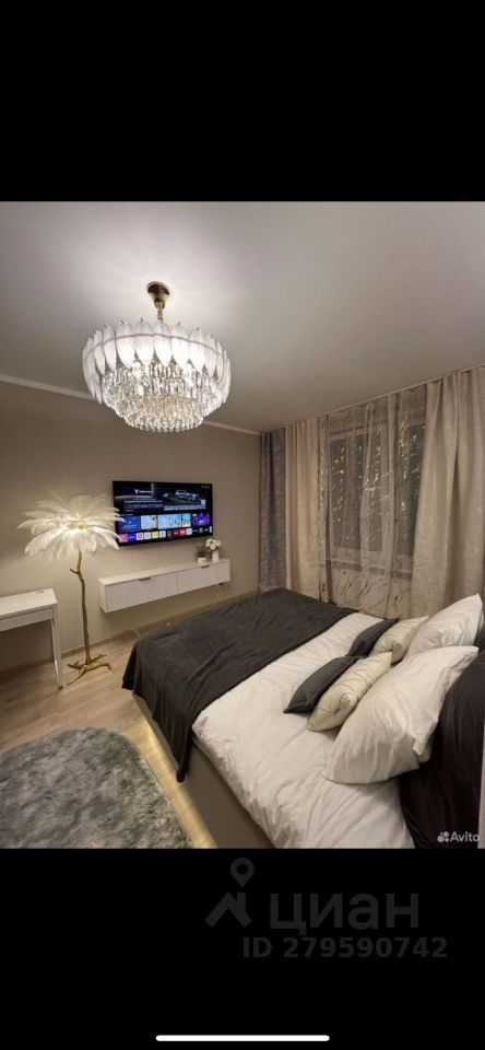 1-комнатная квартира, 45 м² — фотография 3