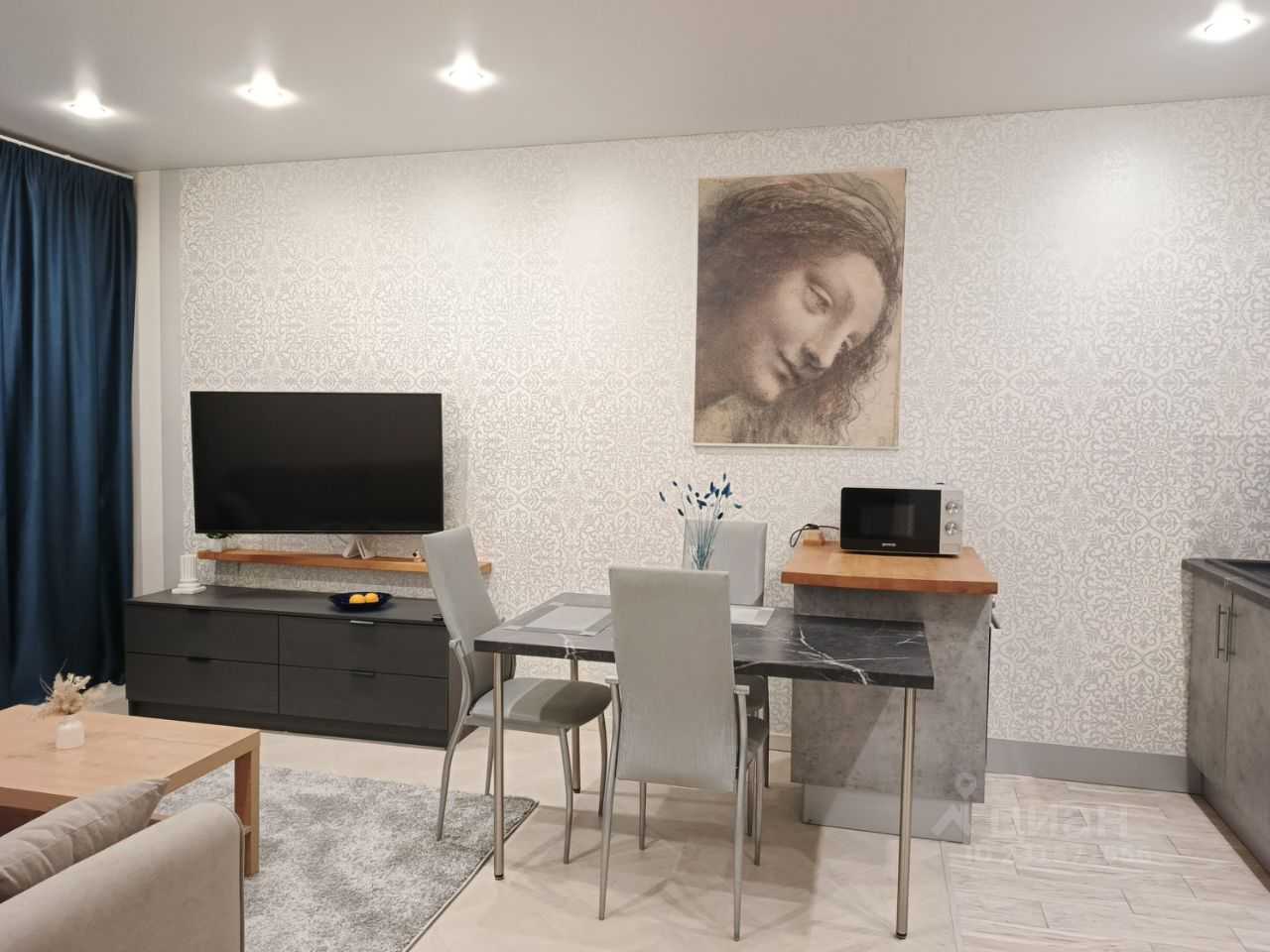 1-комнатная квартира, 43 м²