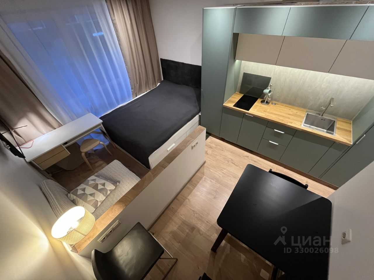 1-комнатная квартира, 24 м² — фотография 3