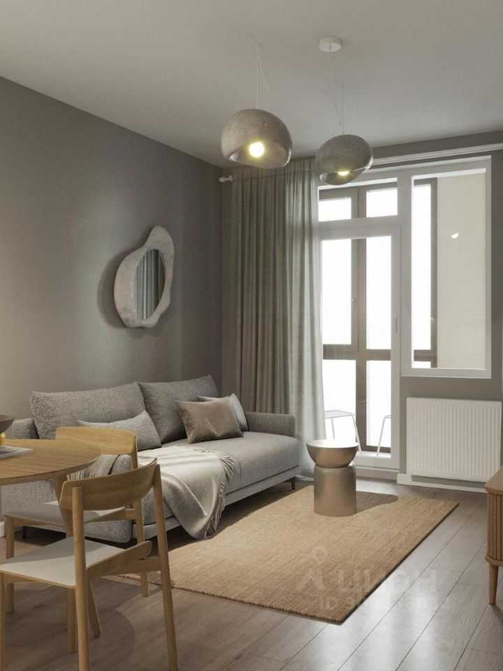 1-комнатная квартира, 47 м²