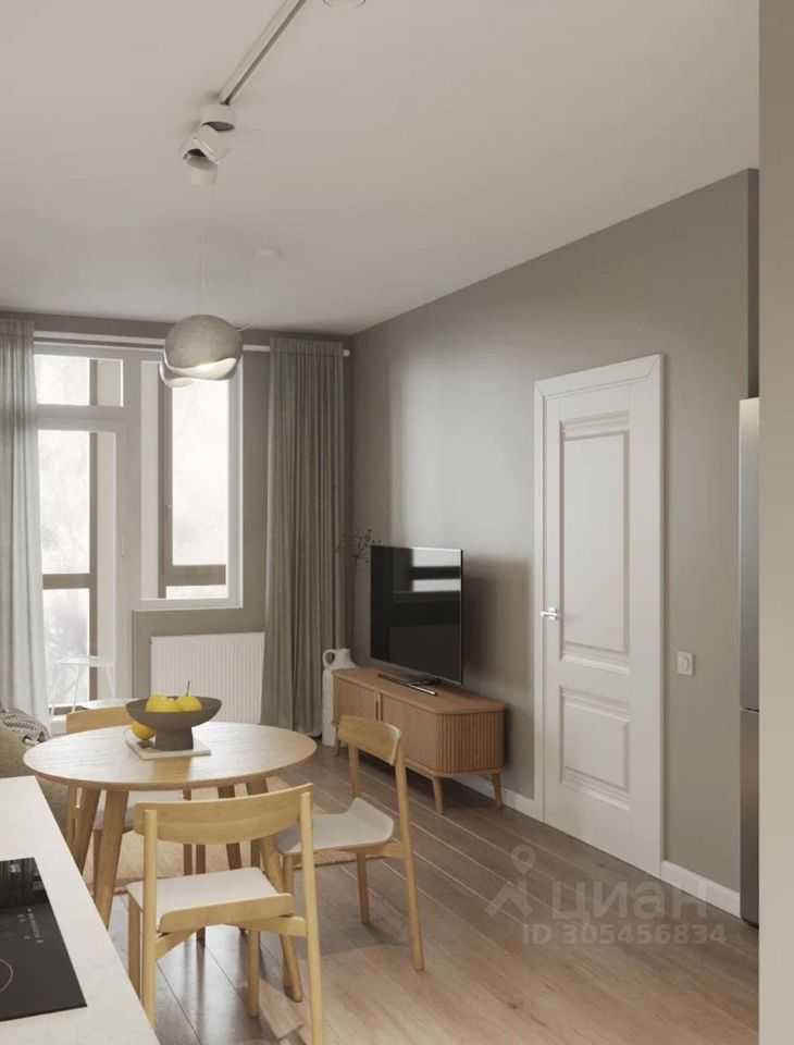 1-комнатная квартира, 47 м² — фотография 3