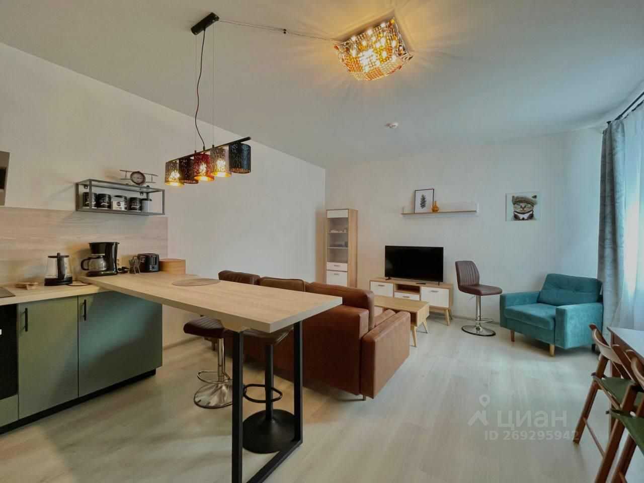 2-комнатная квартира, 60 м²