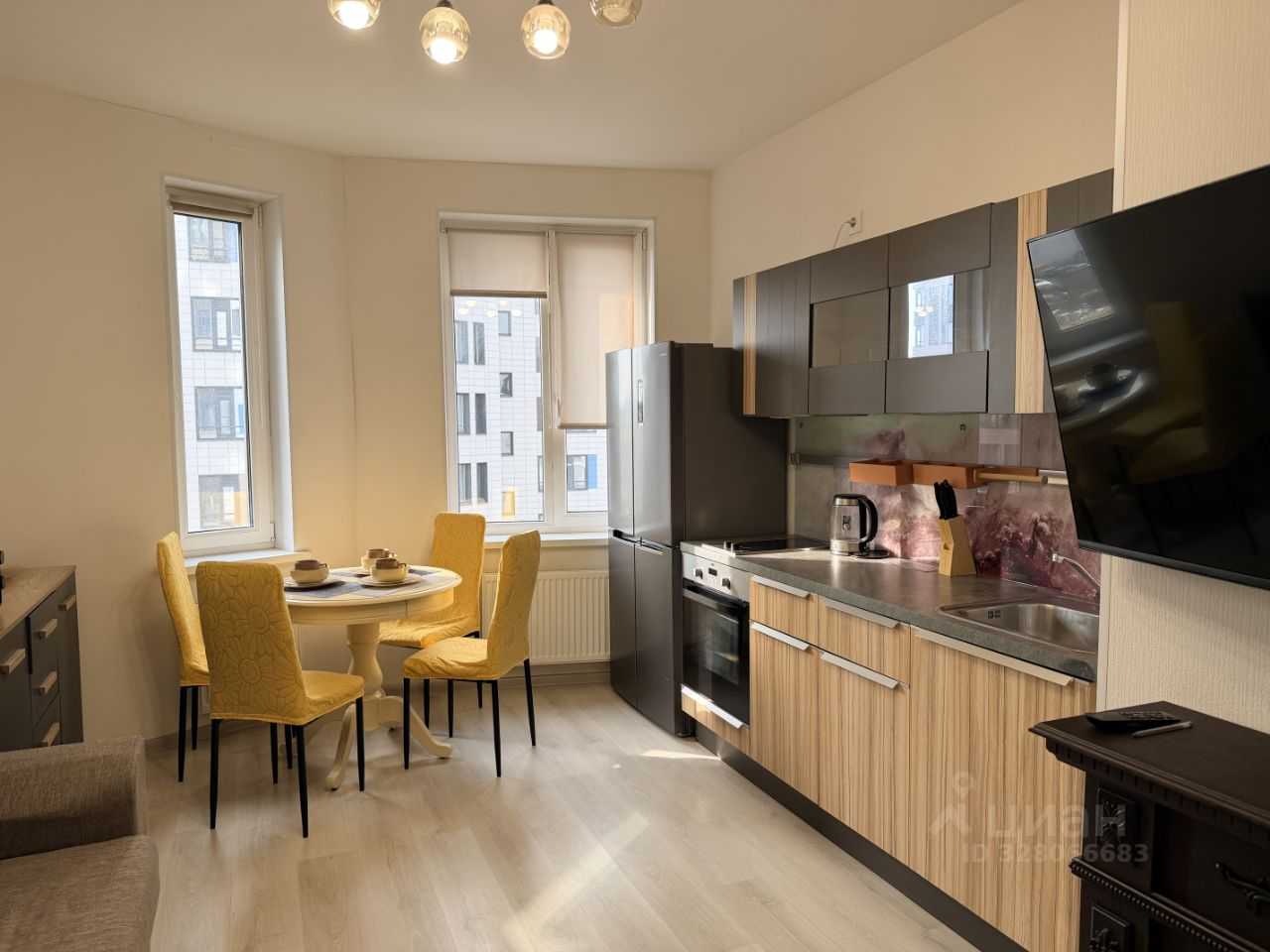2-комнатная квартира, 39 м²