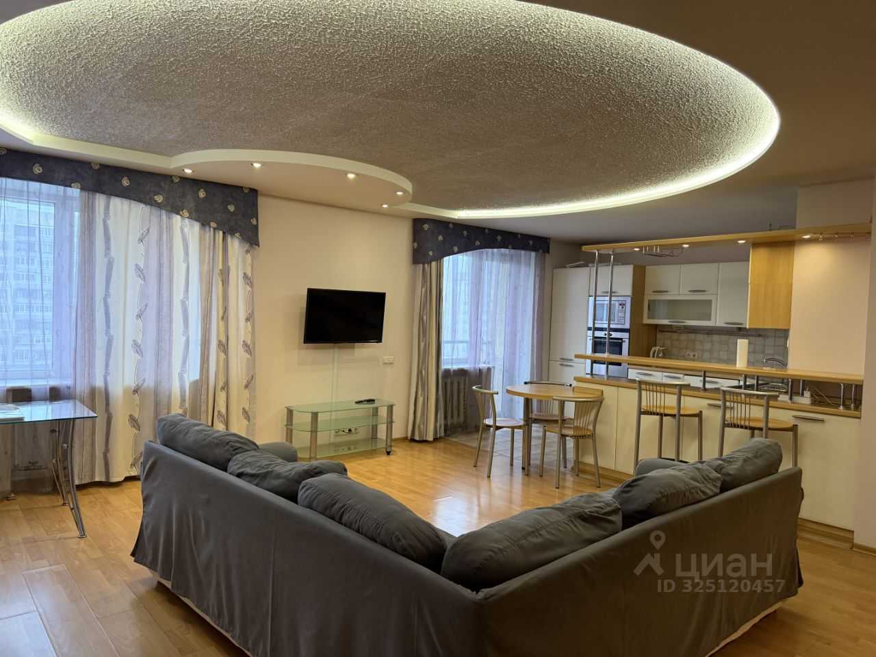 3-комнатная квартира, 100 м²