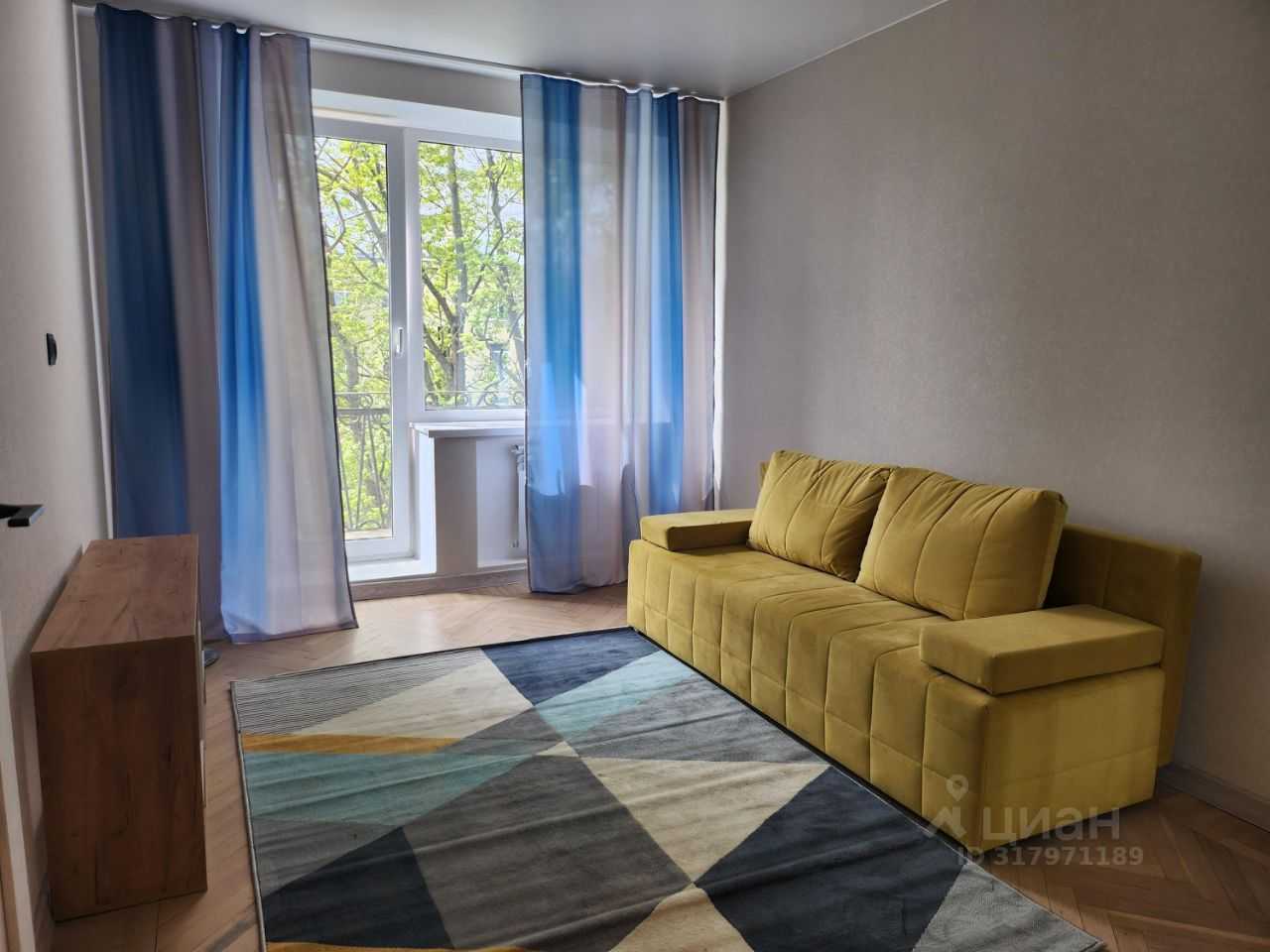 2-комнатная квартира, 44 м²