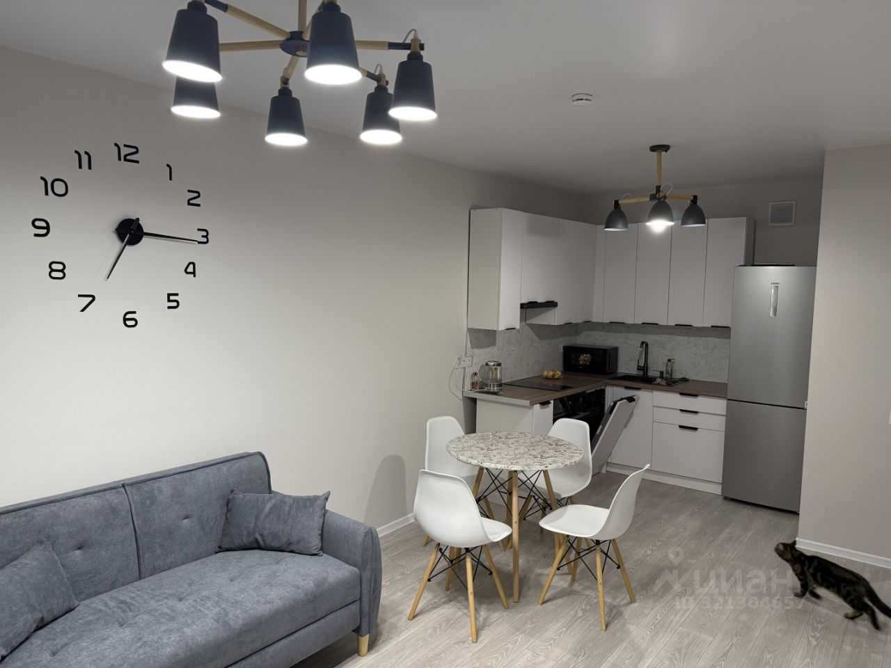 1-комнатная квартира, 39 м²
