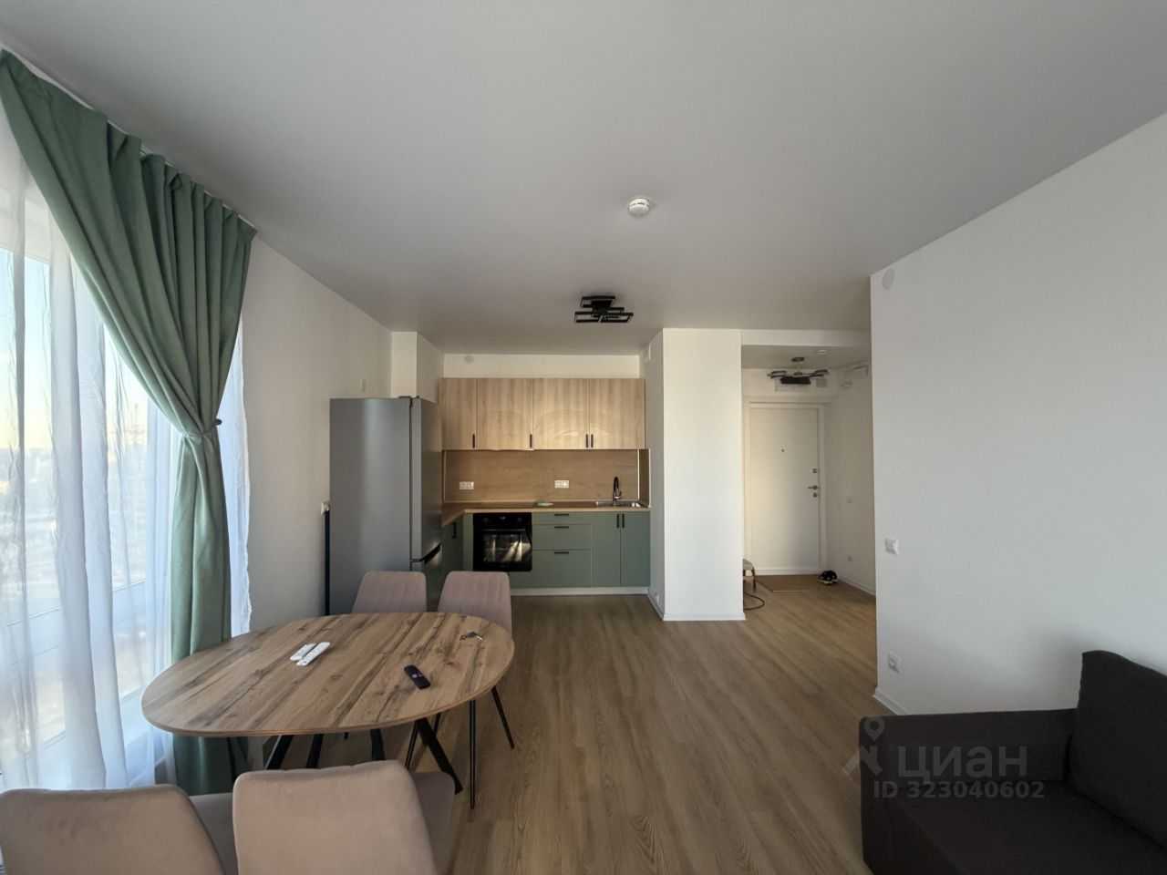 1-комнатная квартира, 39 м² — фотография 2