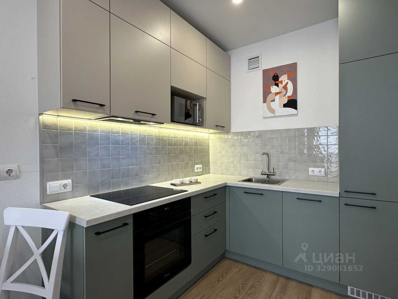 1-комнатная квартира, 36,1 м² — фотография 3
