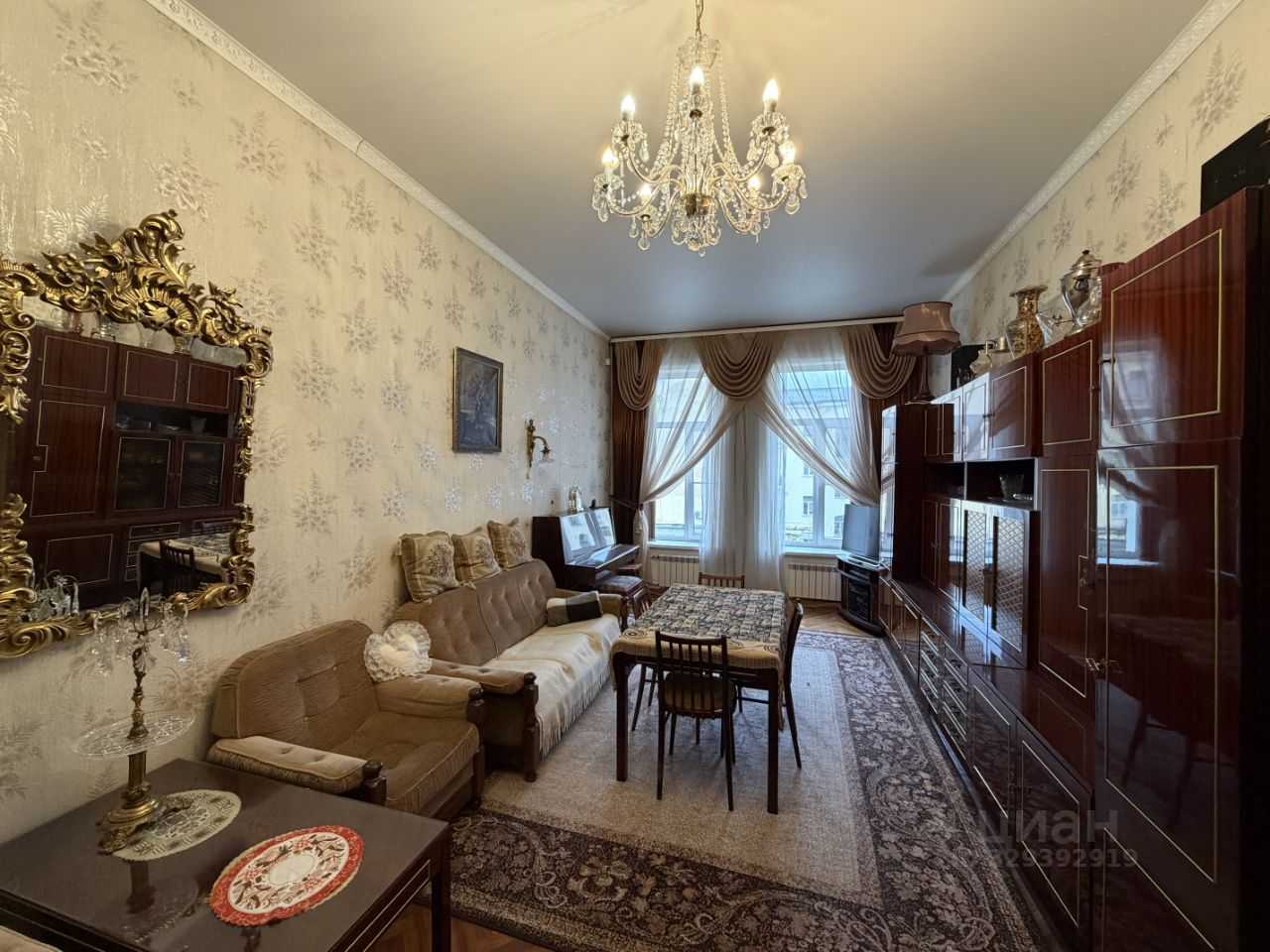 4-комнатная квартира, 105 м²