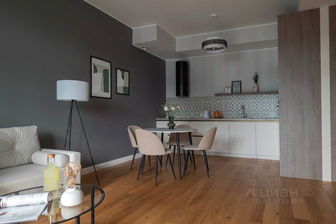 1-комнатная квартира, 50 м² — фотография 3