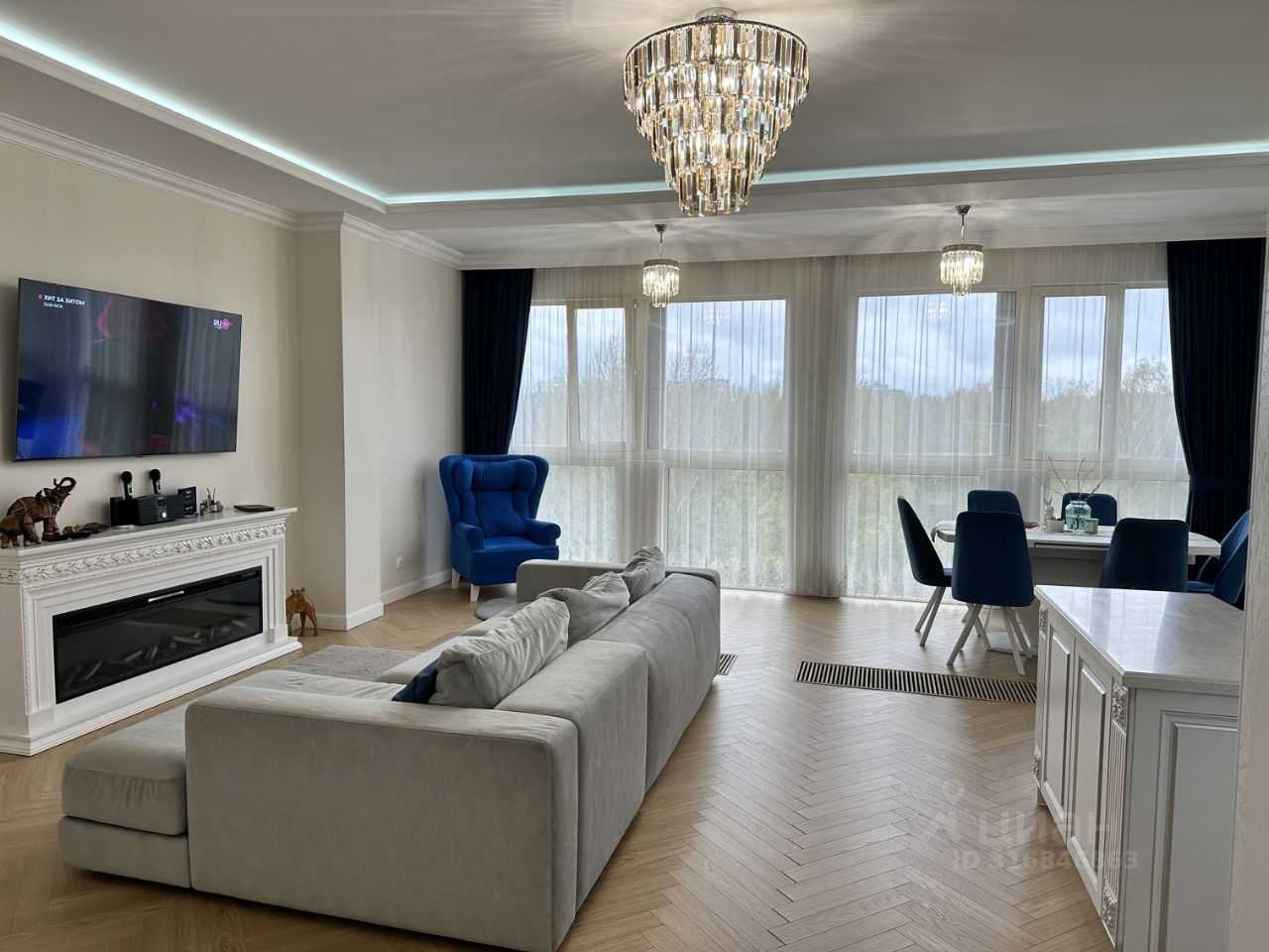3-комнатная квартира, 130 м² — фотография 2