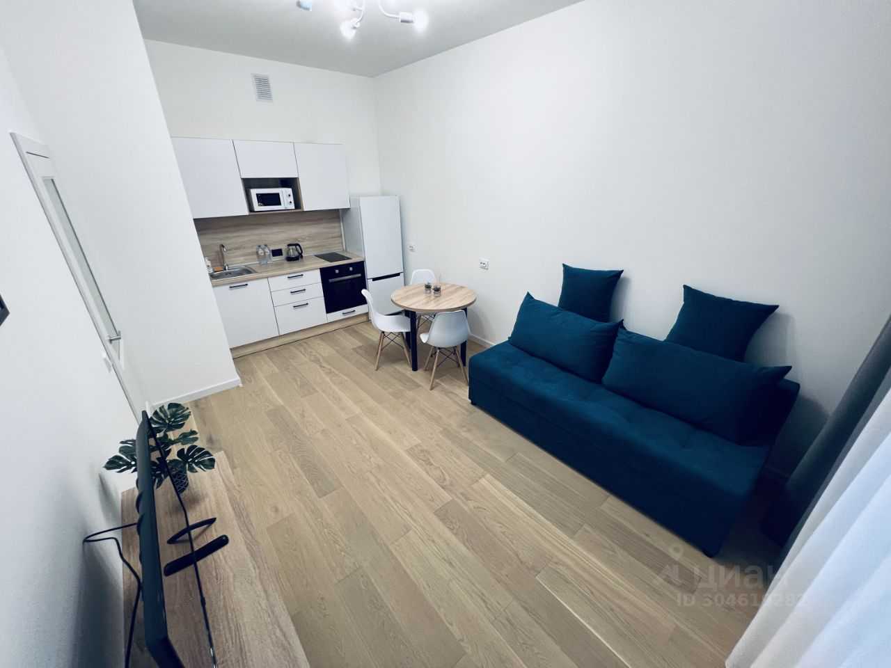 1-комнатная квартира, 38 м² — фотография 2