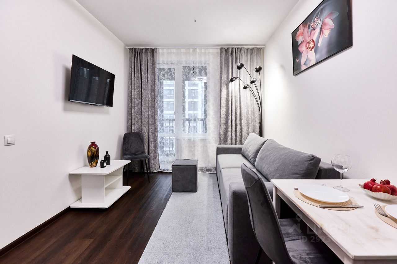 1-комнатная квартира, 40 м² — фотография 3