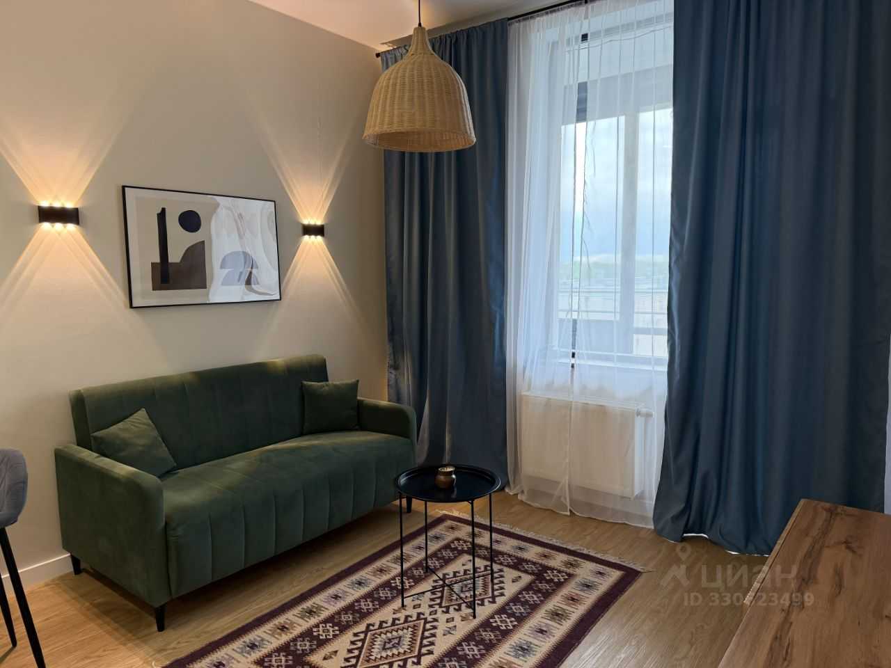 1-комнатная квартира, 40 м²