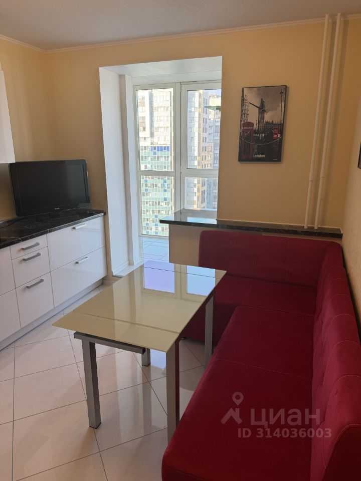 1-комнатная квартира, 43 м² — фотография 2