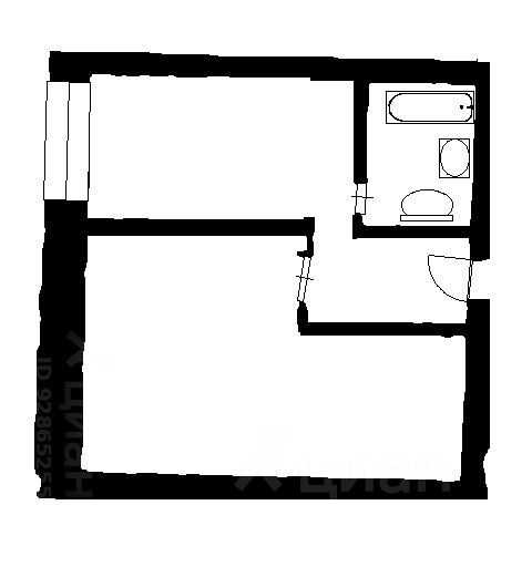 1-комнатная квартира, 33 м² — фотография 3