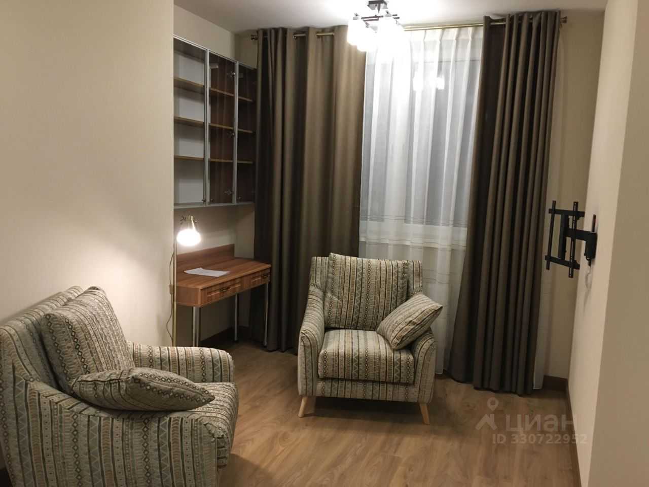 1-комнатная квартира, 47 м²