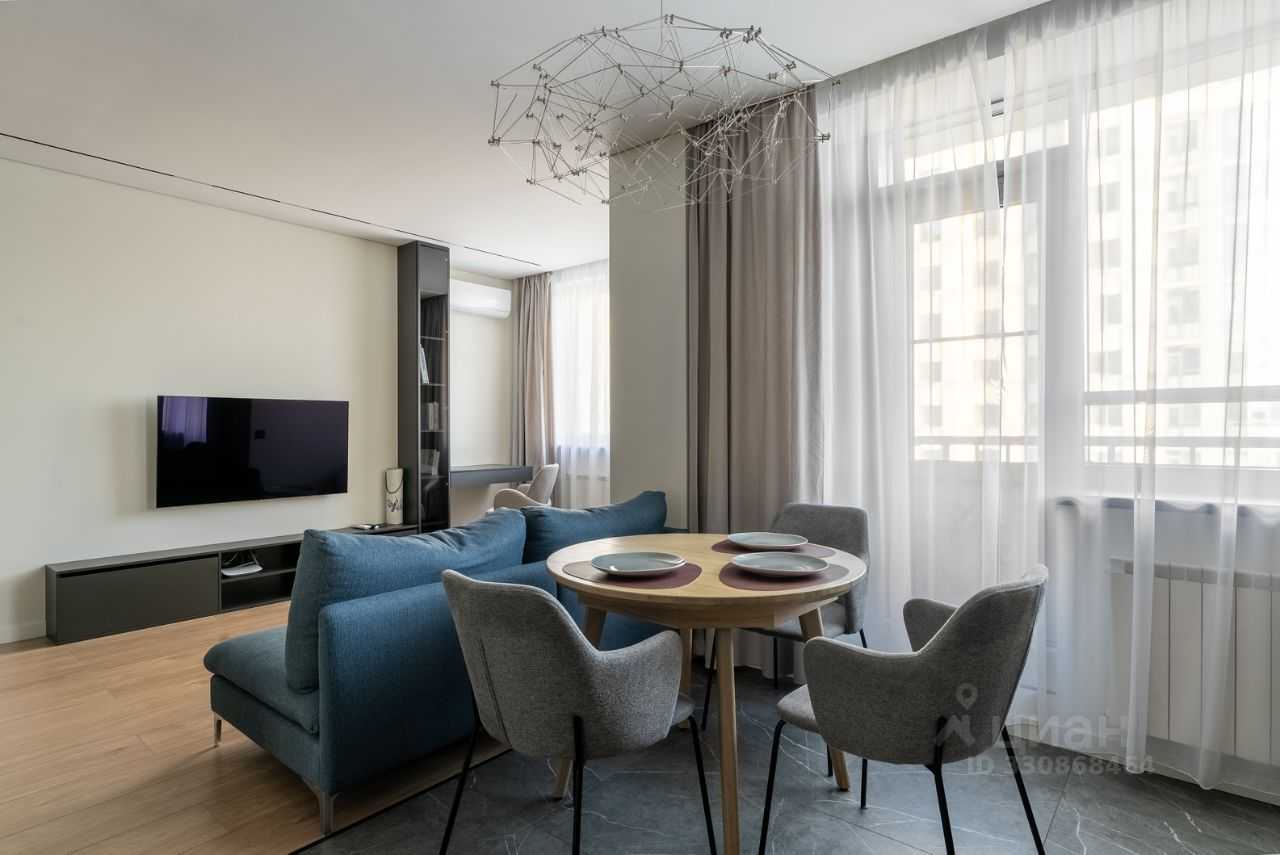 1-комнатная квартира, 45 м² — фотография 2