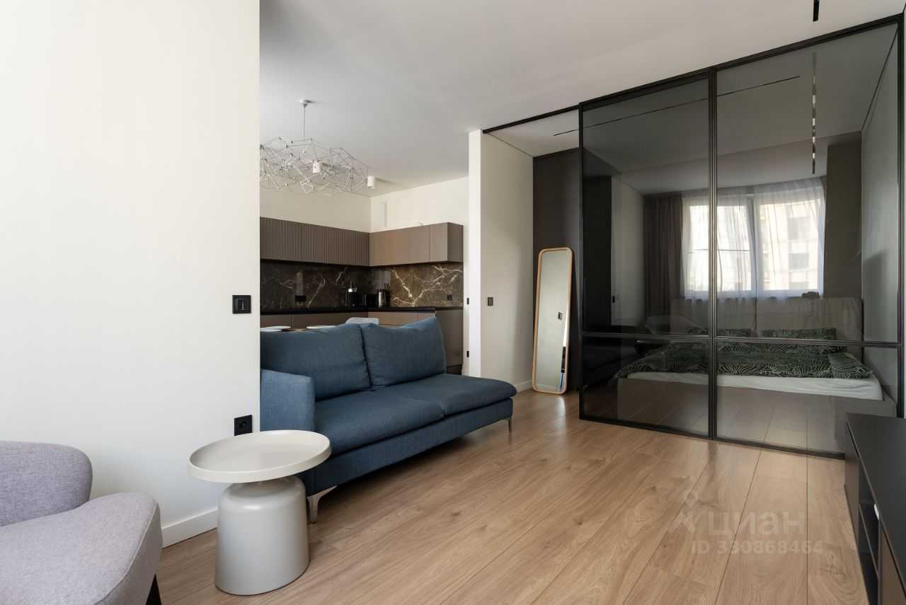 1-комнатная квартира, 45 м² — фотография 3