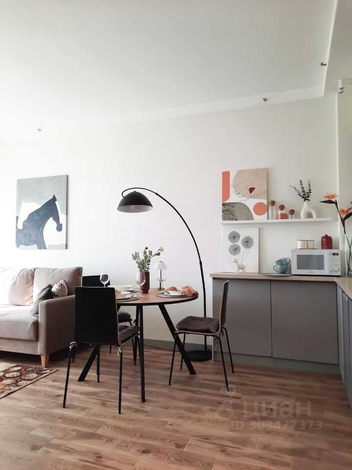 1-комнатная квартира, 41 м² — фотография 2